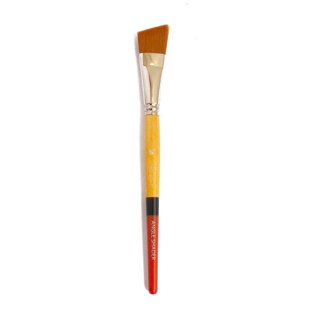Princeton, Brushes, Art & School, Snap Golden Taklon Angle, 3/4, 402170